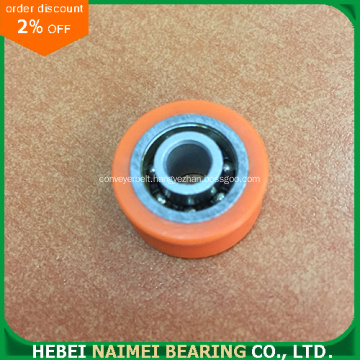 Good Quality Small Rubber Wheel With Bearings 608 Bearing Wheels